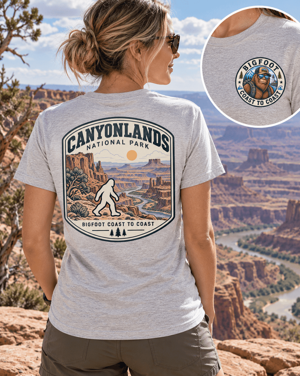 Canyonlands National Park Shirt - Bigfoot Coast to Coast