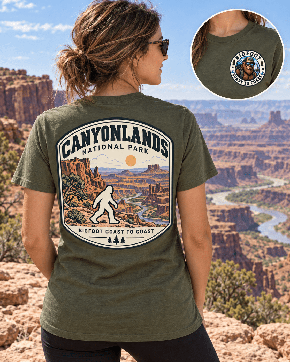 Canyonlands National Park Shirt - Bigfoot Coast to Coast