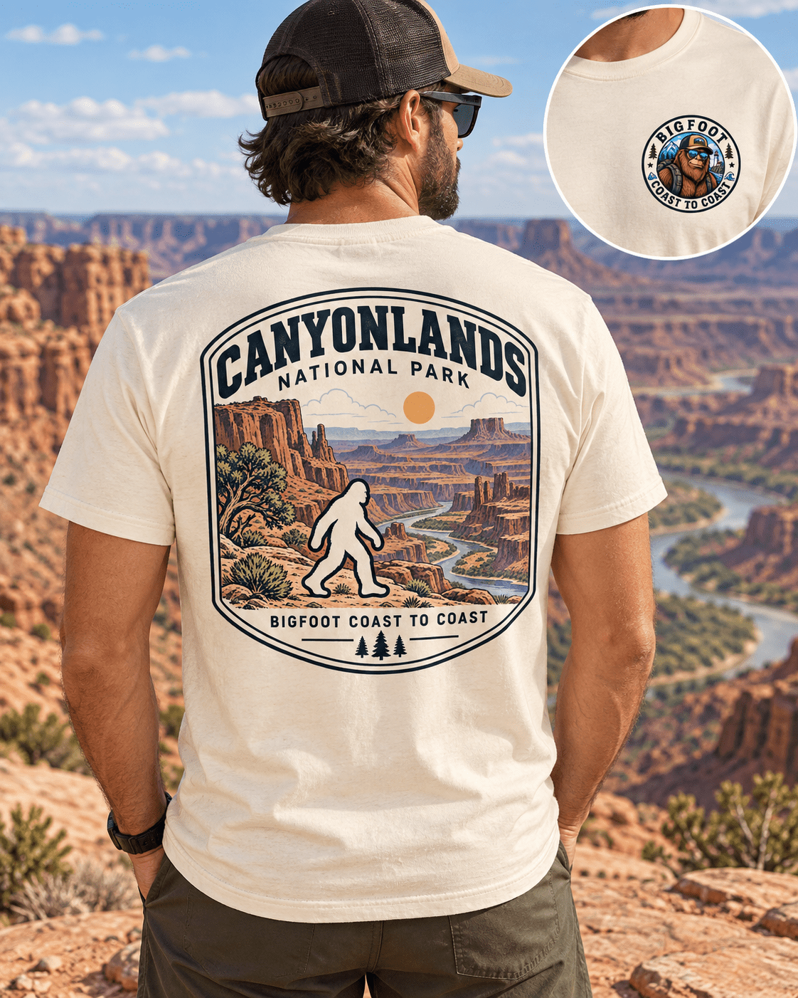 Canyonlands National Park Shirt - Bigfoot Coast to Coast