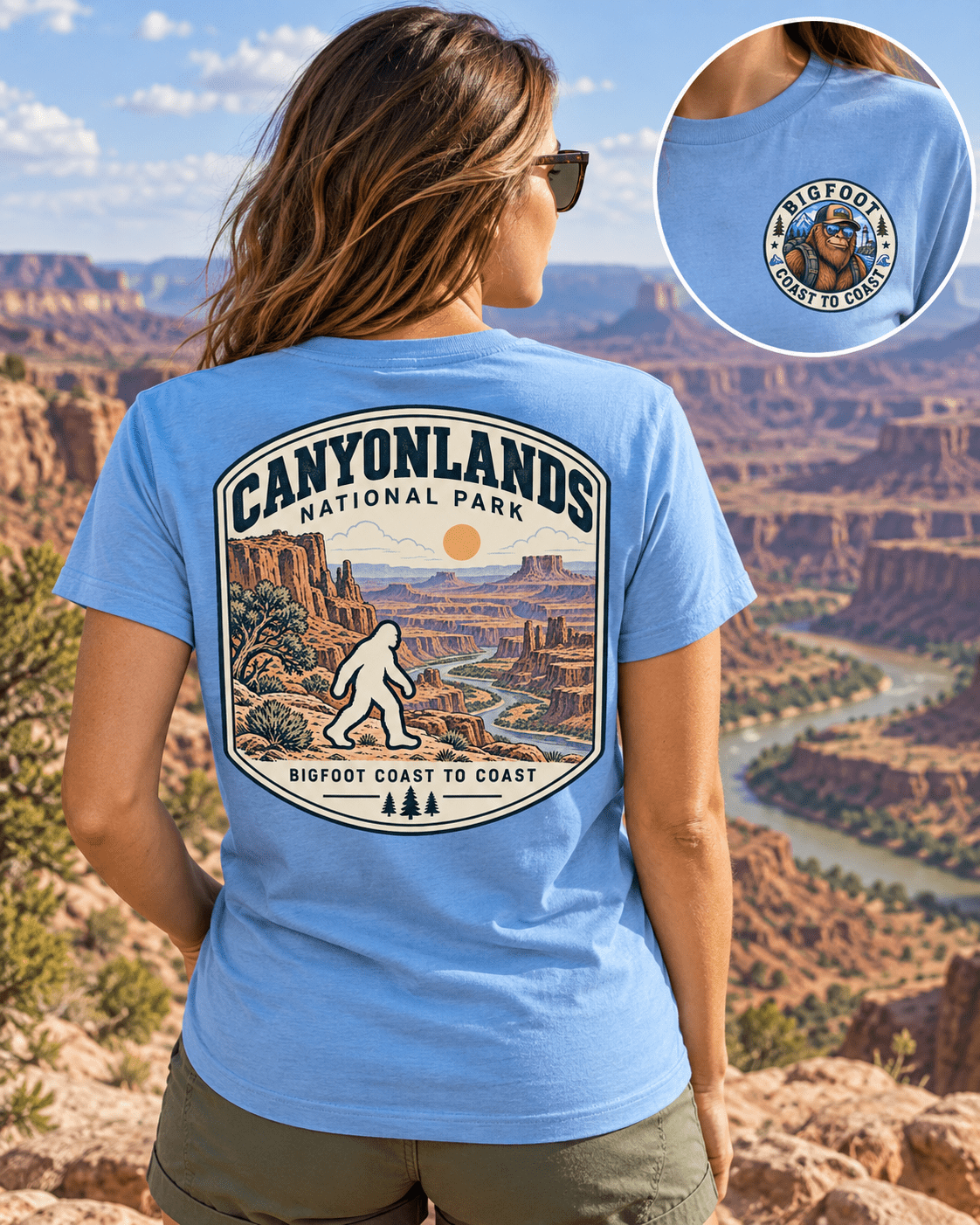 Canyonlands National Park Shirt - Bigfoot Coast to Coast