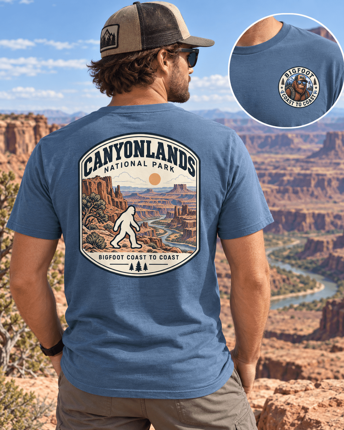 Canyonlands National Park Shirt - Bigfoot Coast to Coast
