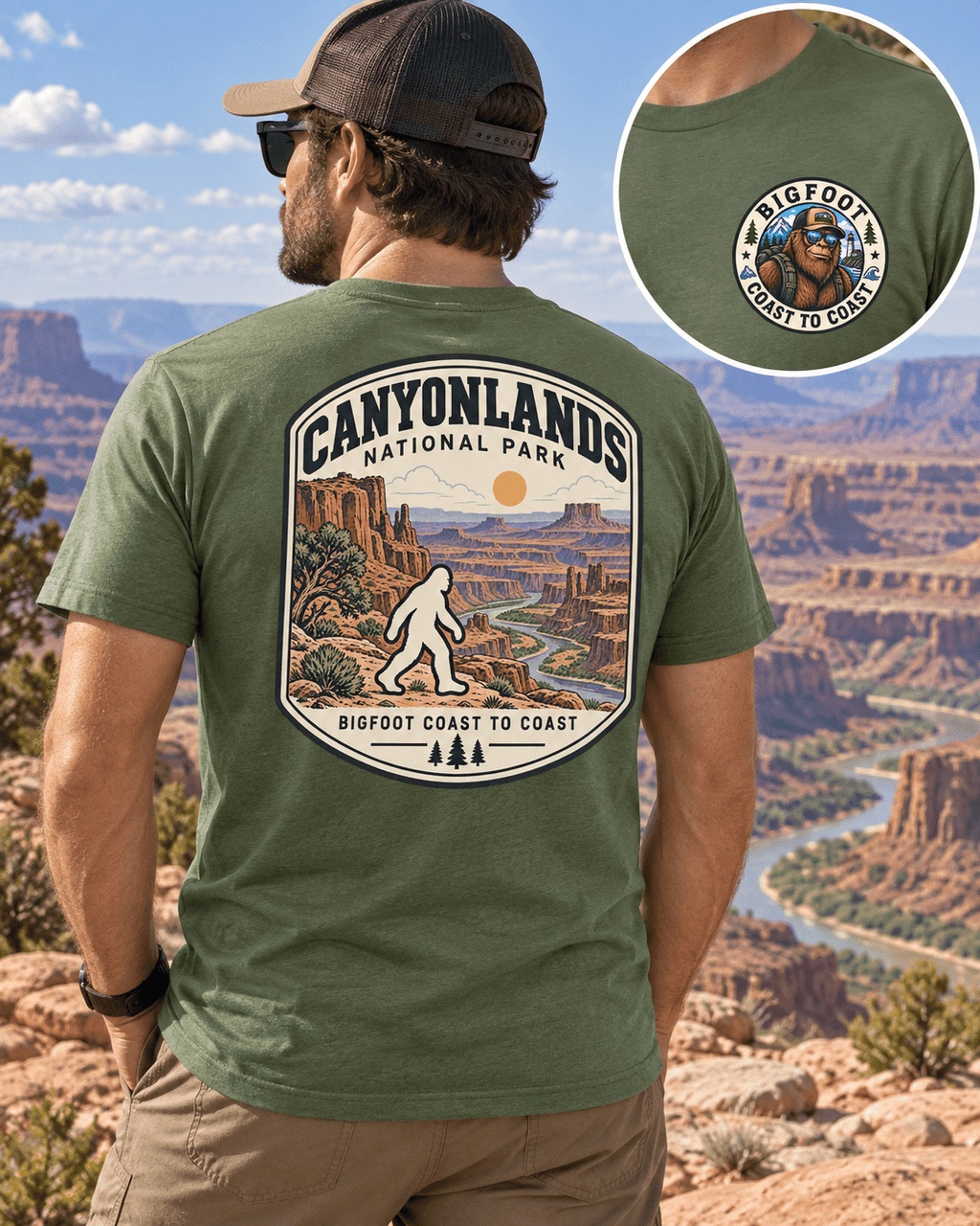 Canyonlands National Park Shirt - Bigfoot Coast to Coast