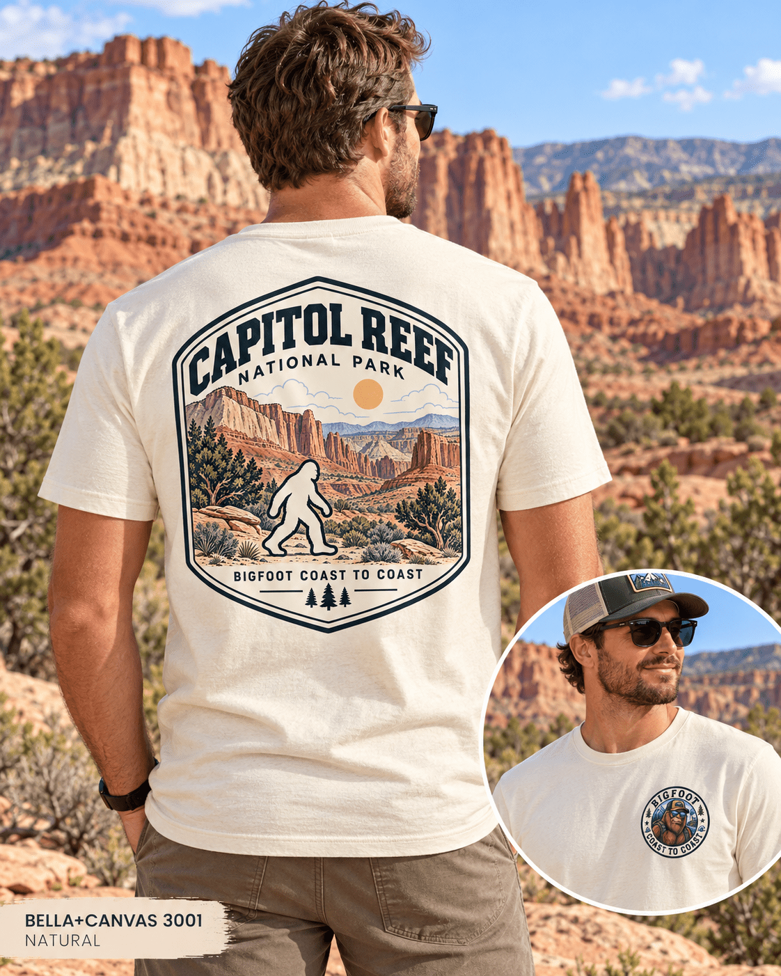 Capitol Reef National Park Shirt - Bigfoot Coast to Coast