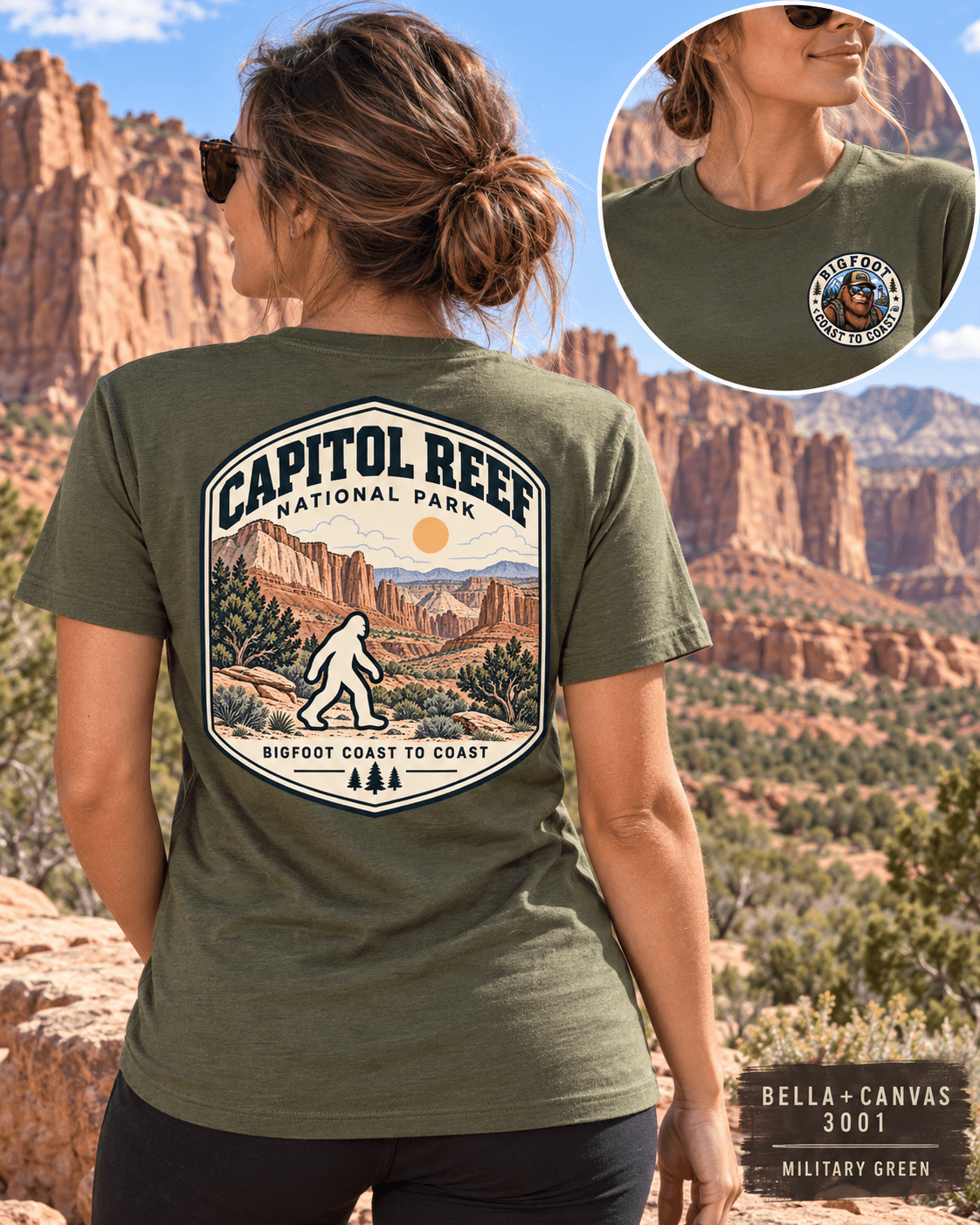 Capitol Reef National Park Shirt - Bigfoot Coast to Coast
