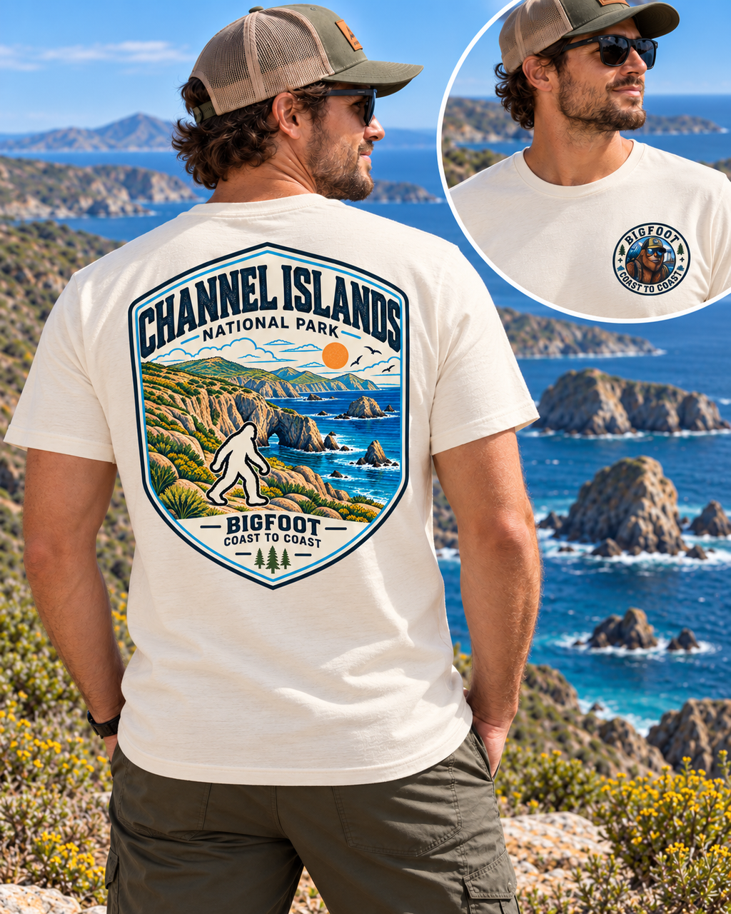 Channel Islands National Park Shirt - Bigfoot Coast to Coast