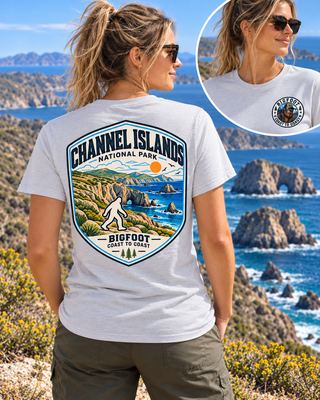 Channel Islands National Park Shirt - Bigfoot Coast to Coast