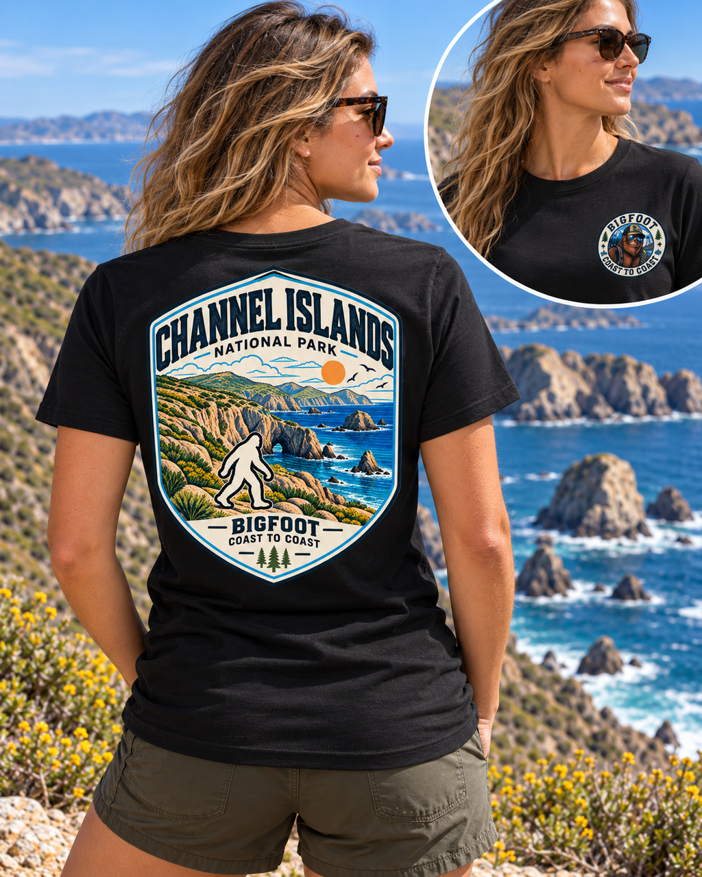 Channel Islands National Park Shirt - Bigfoot Coast to Coast
