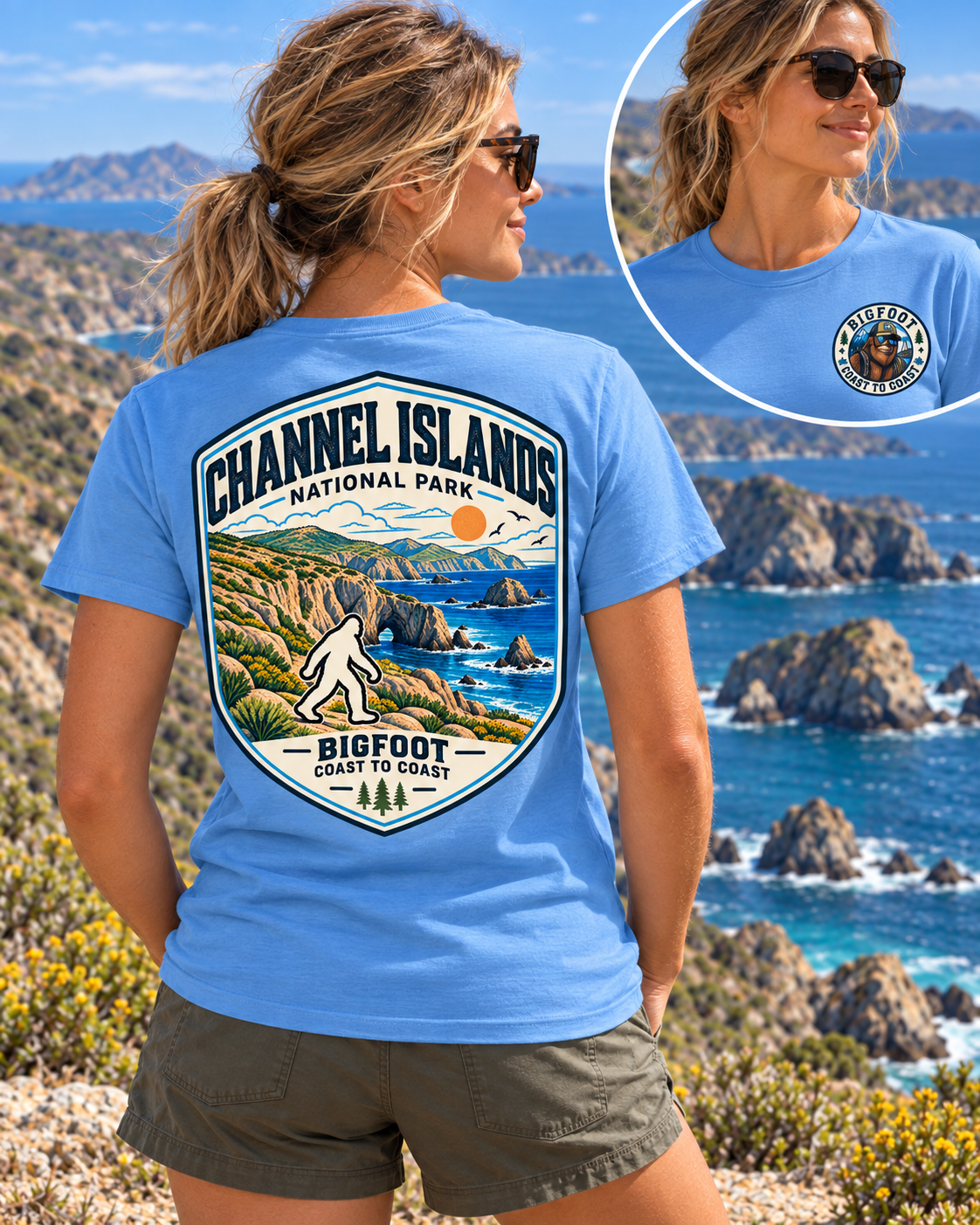 Channel Islands National Park Shirt - Bigfoot Coast to Coast