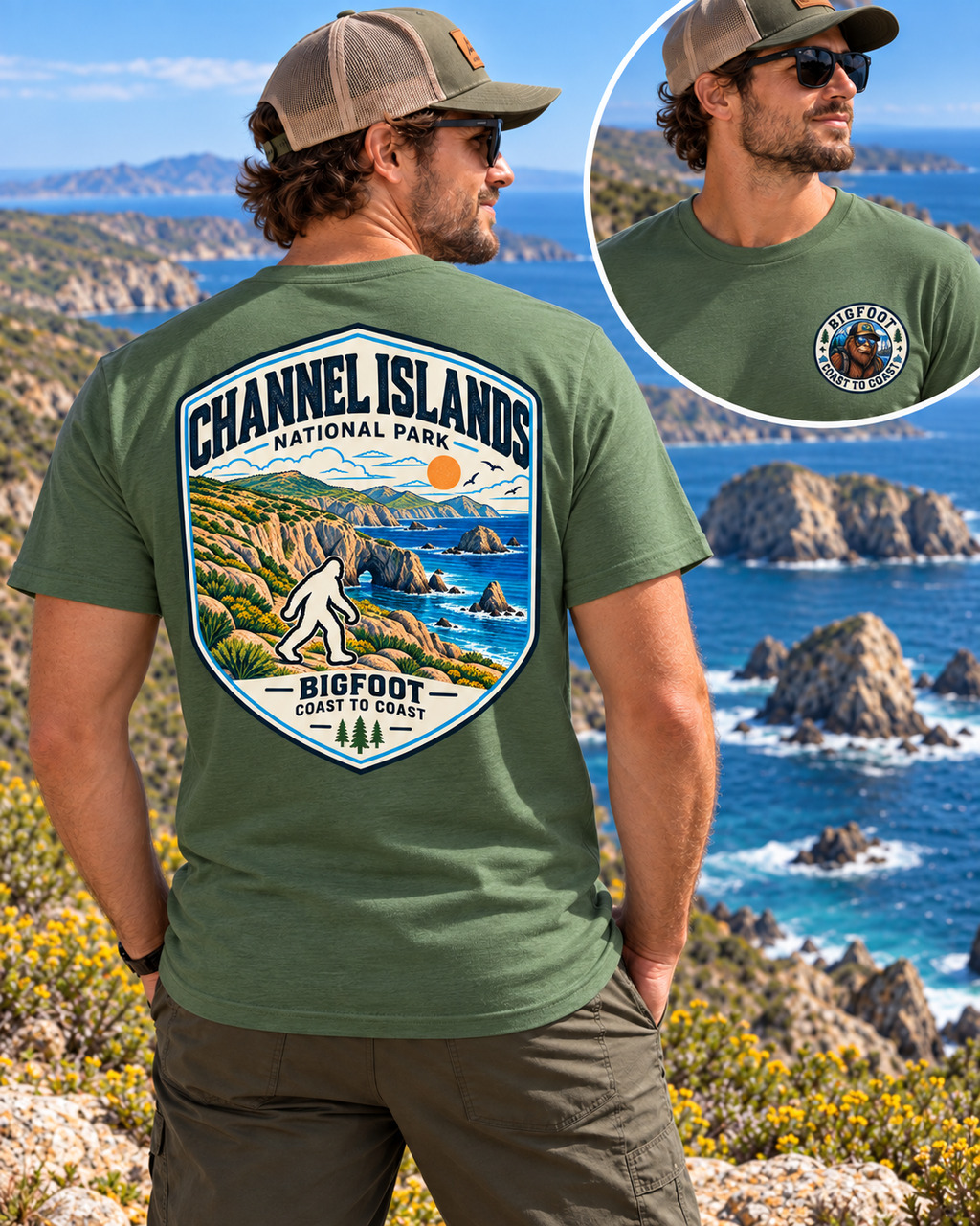 Channel Islands National Park Shirt - Bigfoot Coast to Coast