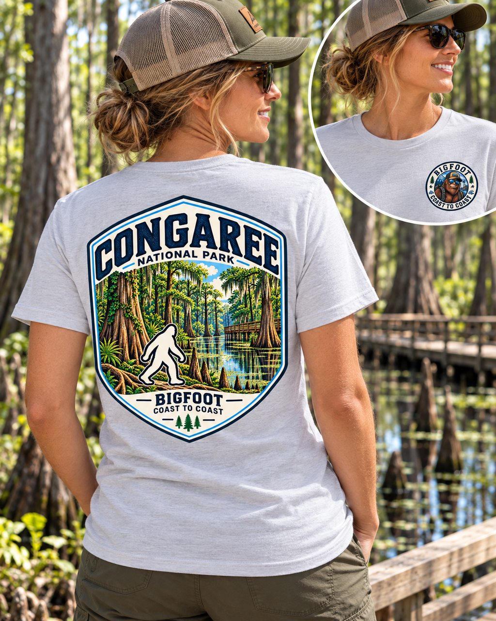 Congaree Bigfoot National Park - Bigfoot Coast to Coast