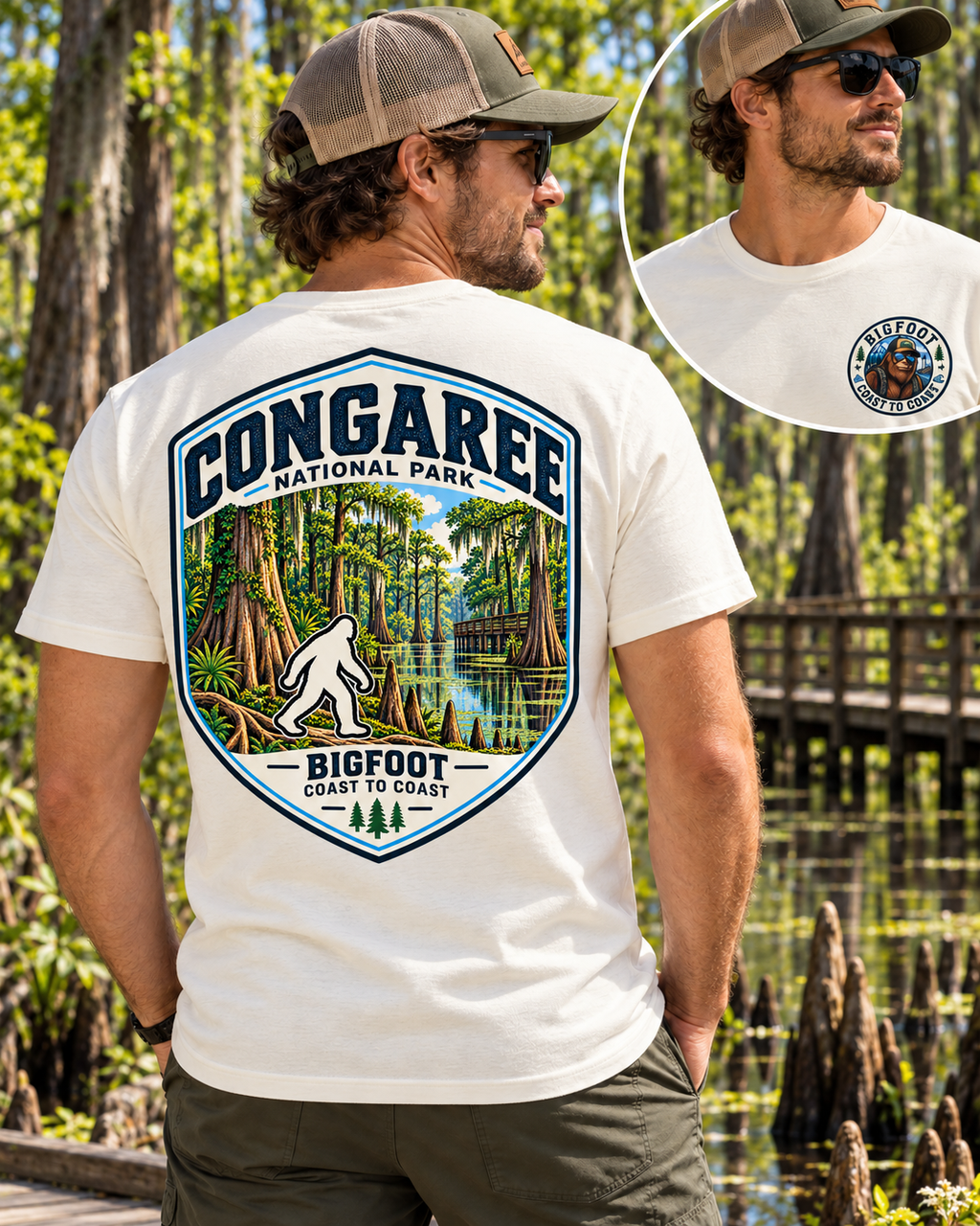 Congaree Bigfoot National Park - Bigfoot Coast to Coast