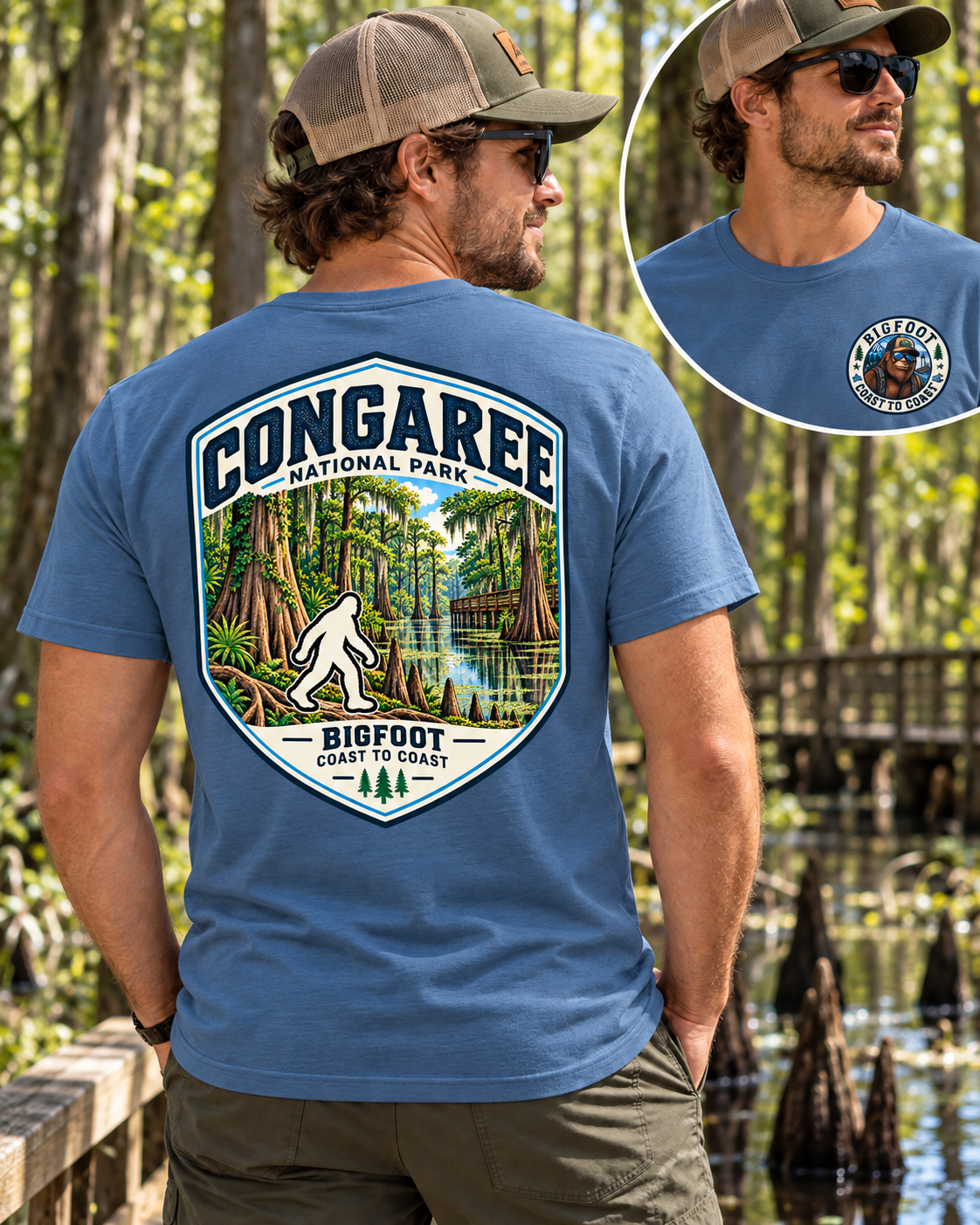 Congaree Bigfoot National Park - Bigfoot Coast to Coast