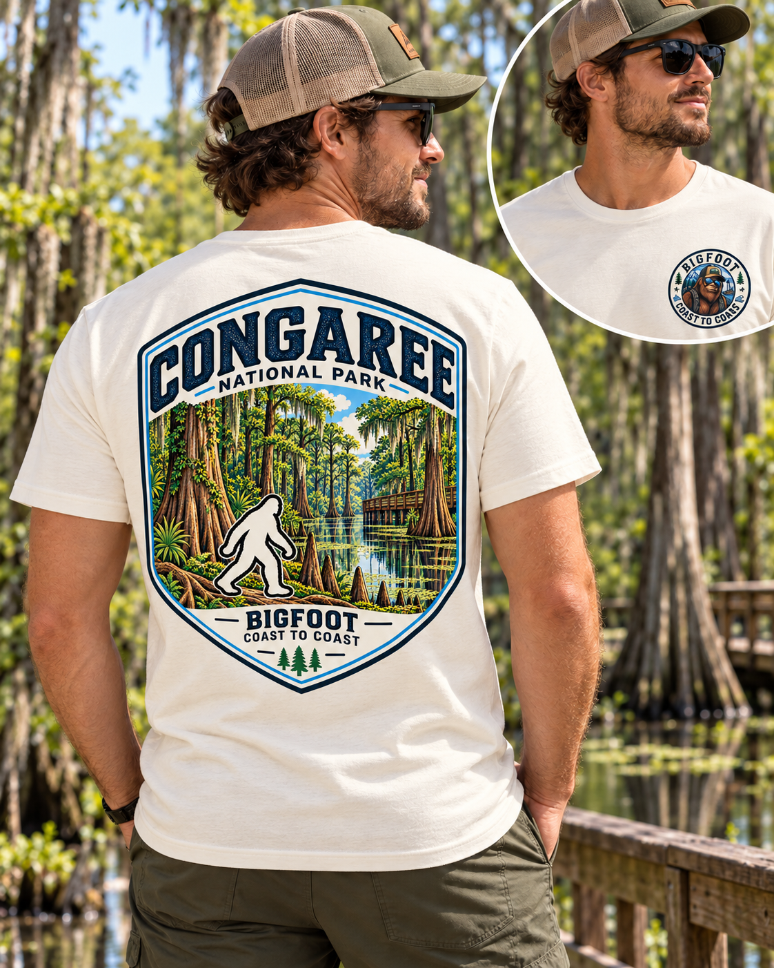 Congaree Bigfoot National Park - Bigfoot Coast to Coast
