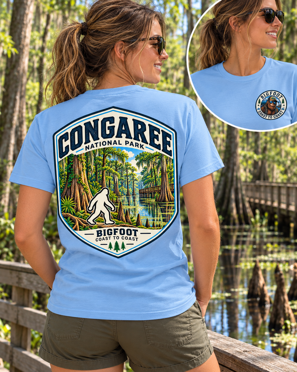 Congaree Bigfoot National Park - Bigfoot Coast to Coast