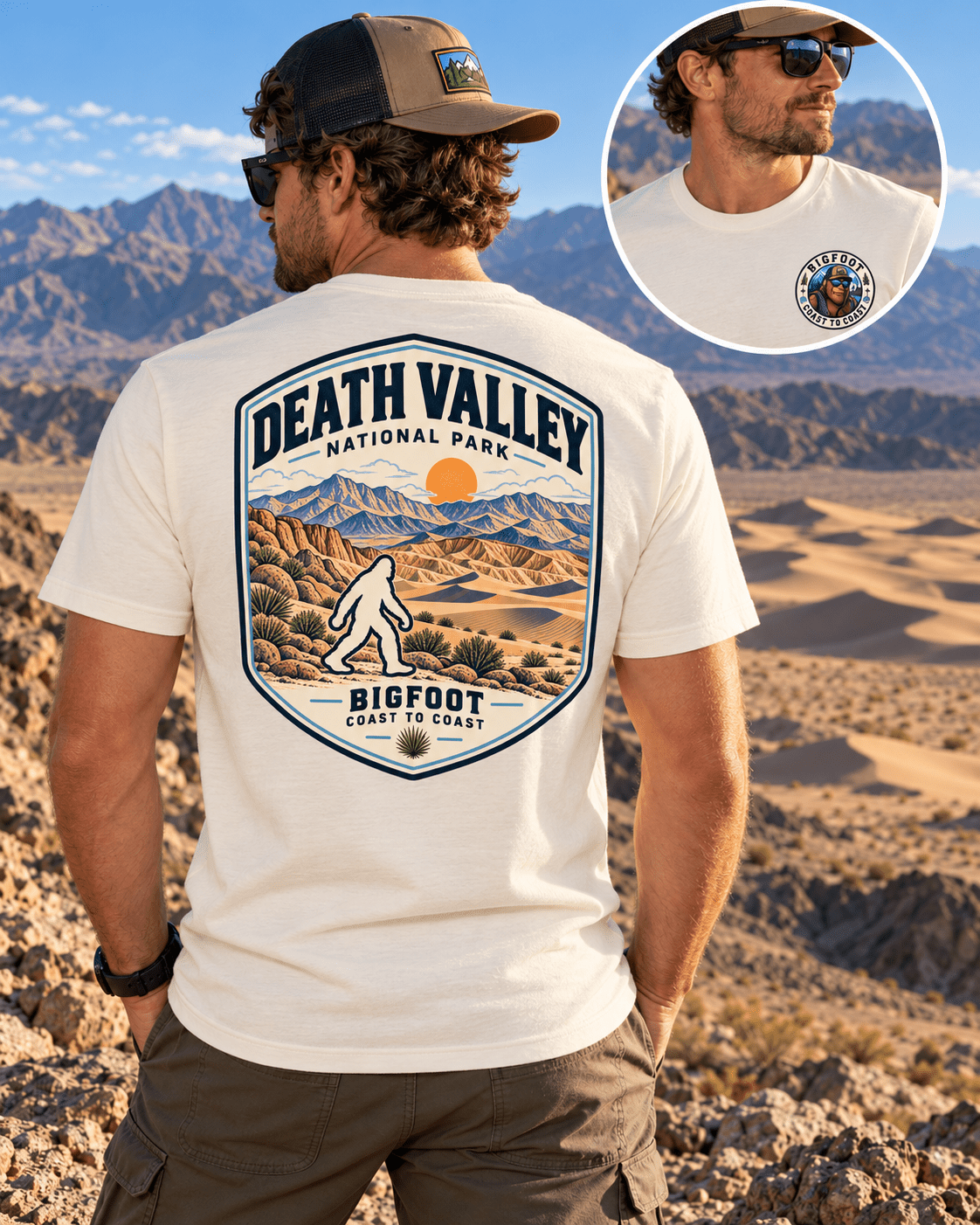 Death Valley National Park Shirt - Bigfoot Coast to Coast