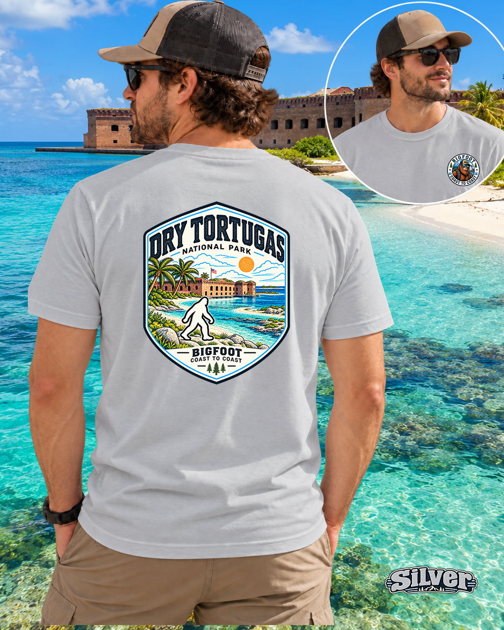 Dry Tortugas National Park Shirt - Bigfoot Coast to Coast