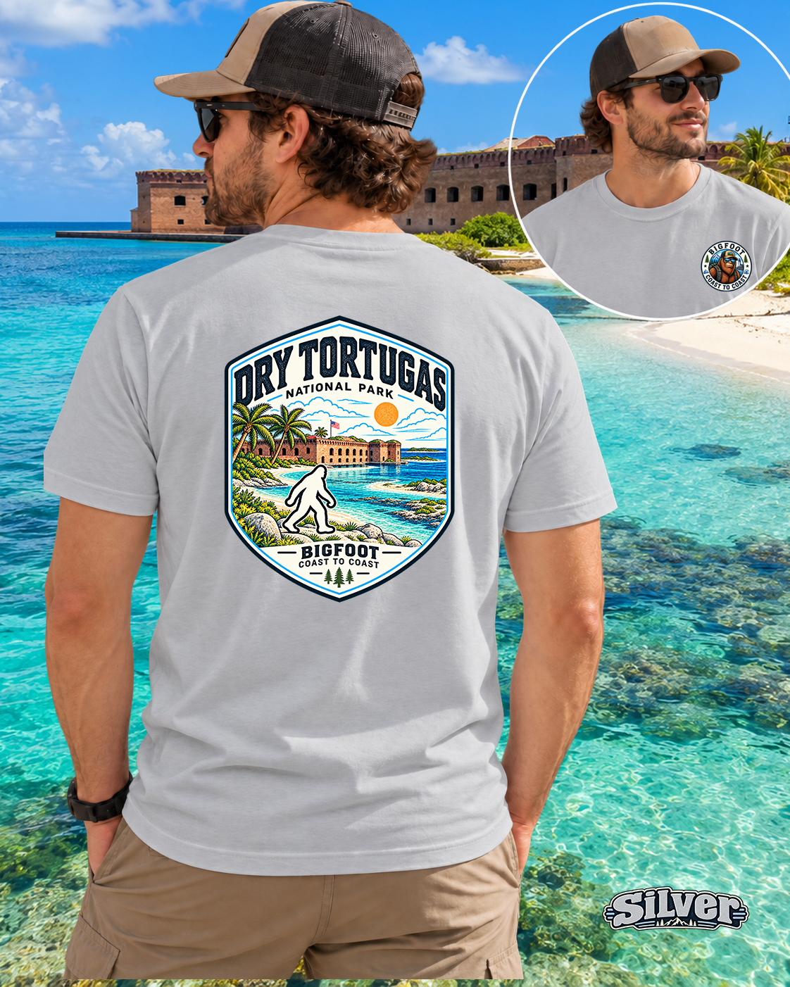 Dry Tortugas National Park Shirt - Bigfoot Coast to Coast