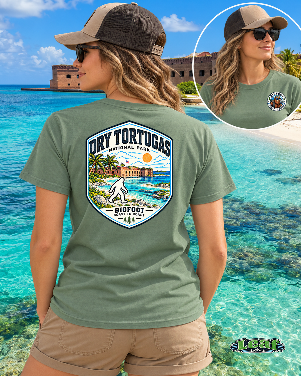 Dry Tortugas National Park Shirt - Bigfoot Coast to Coast