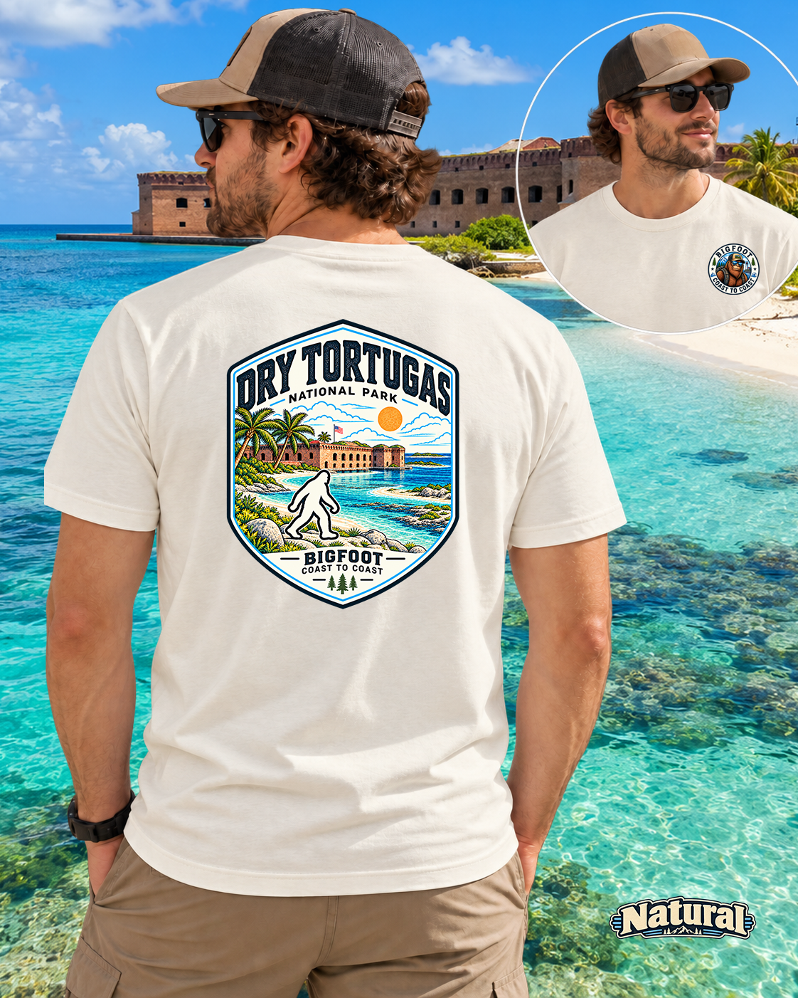 Dry Tortugas National Park Shirt - Bigfoot Coast to Coast