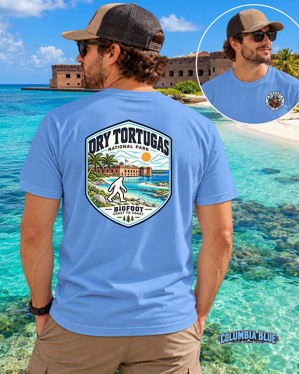 Dry Tortugas National Park Shirt - Bigfoot Coast to Coast