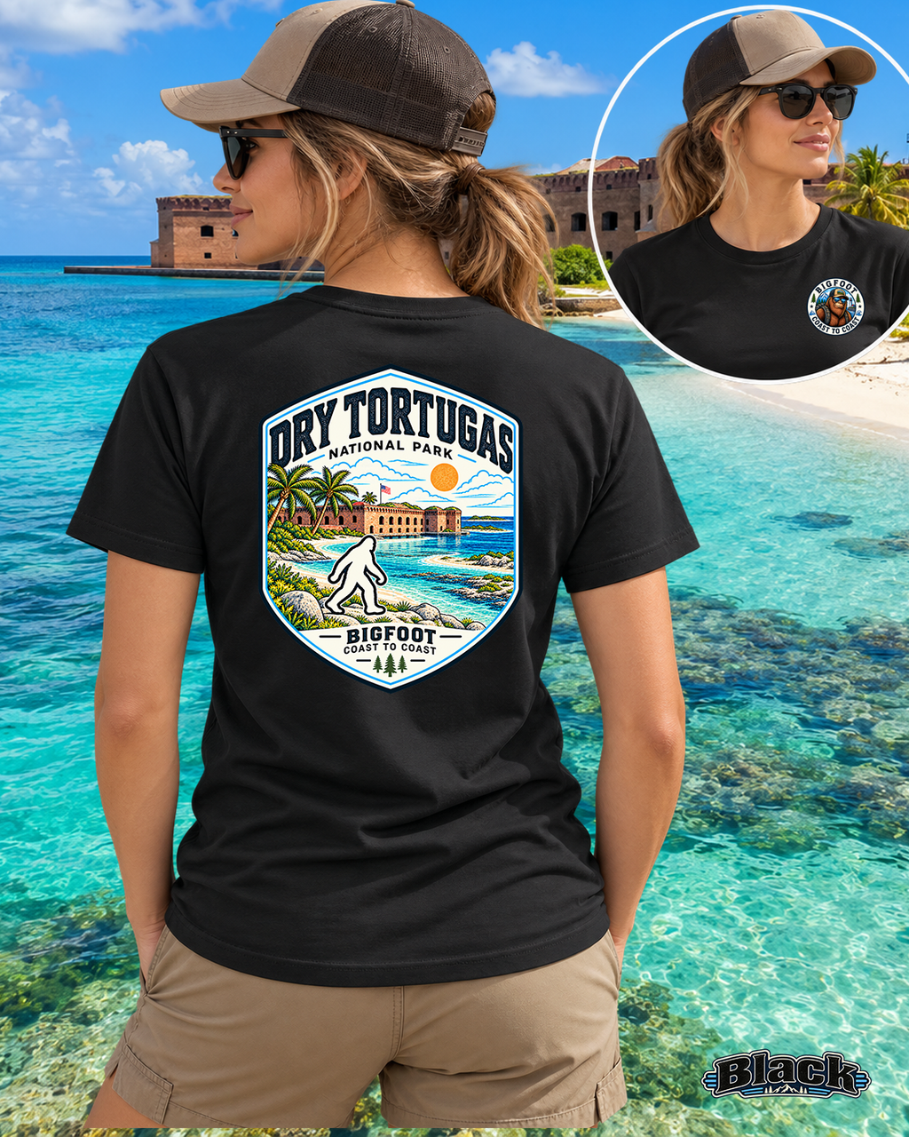 Dry Tortugas National Park Shirt - Bigfoot Coast to Coast
