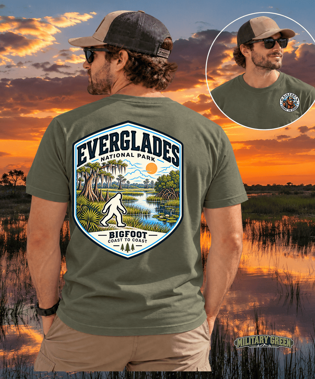 Everglades National Park Shirt - Bigfoot Coast to Coast