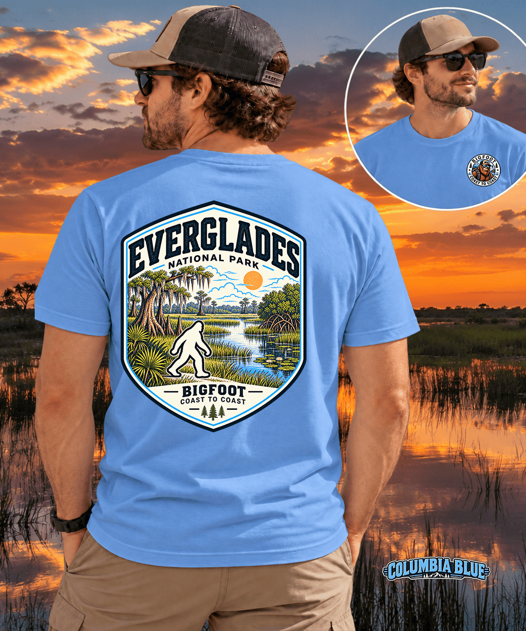 Everglades National Park Shirt - Bigfoot Coast to Coast