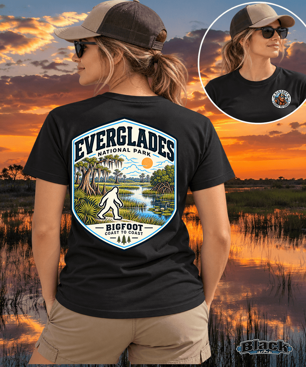 Everglades National Park Shirt - Bigfoot Coast to Coast