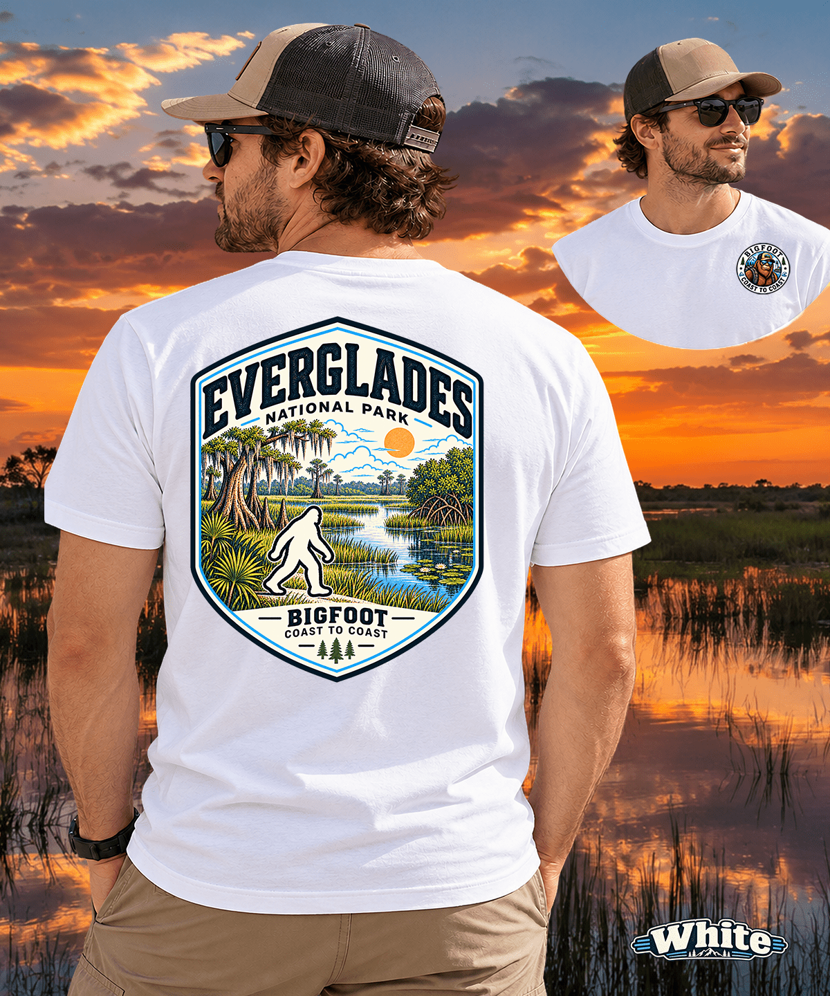 Everglades National Park Shirt - Bigfoot Coast to Coast