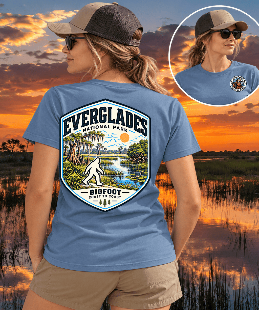 Everglades National Park Shirt - Bigfoot Coast to Coast