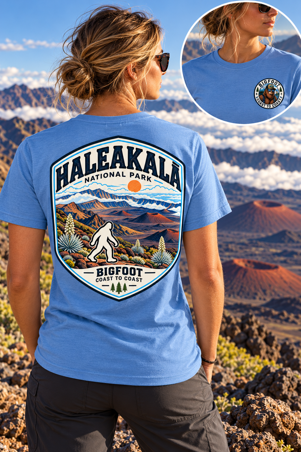 Haleakala National Park Shirt - Bigfoot Coast to Coast