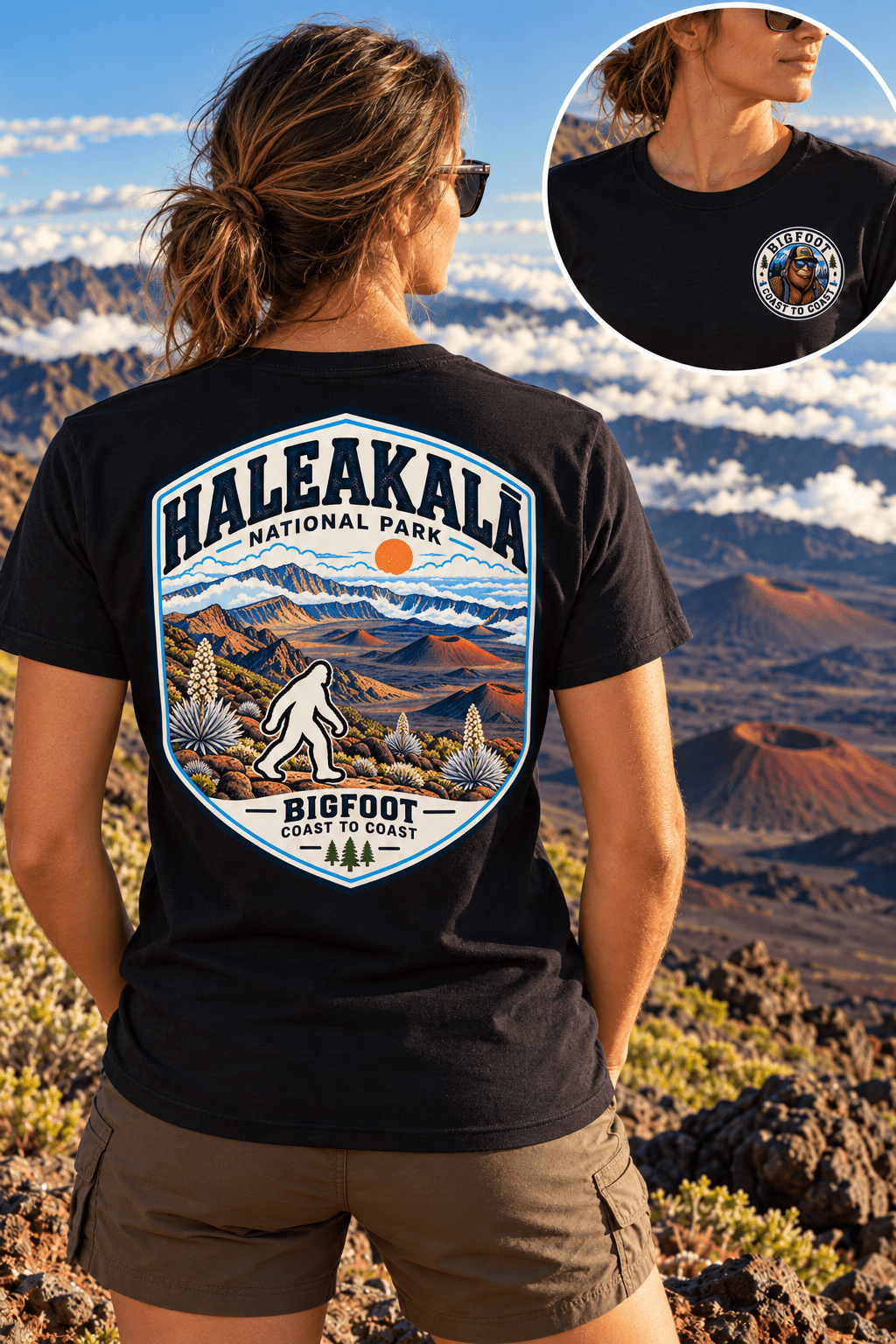 Haleakala National Park Shirt - Bigfoot Coast to Coast
