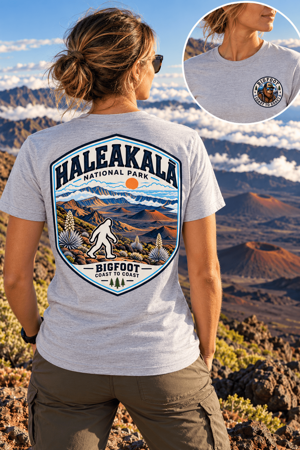 Haleakala National Park Shirt - Bigfoot Coast to Coast