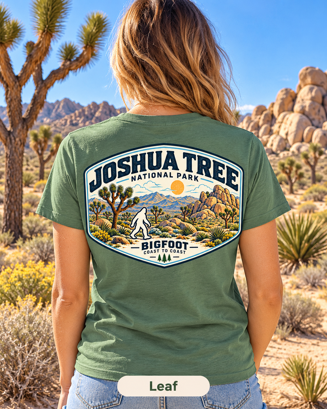 Joshua Tree National Park Shirt - Bigfoot Coast to Coast