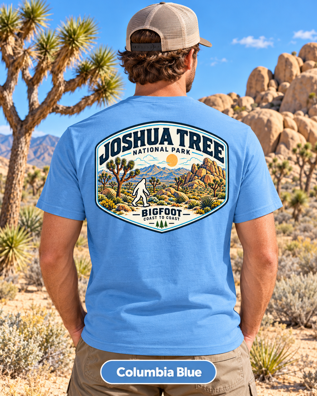 Joshua Tree National Park Shirt - Bigfoot Coast to Coast