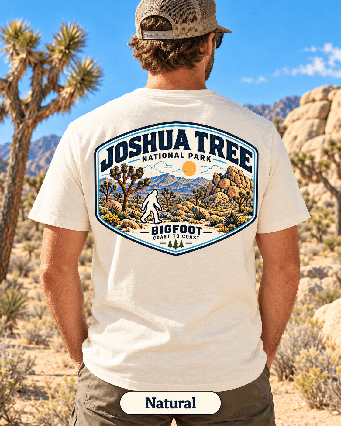 Joshua Tree National Park Shirt - Bigfoot Coast to Coast