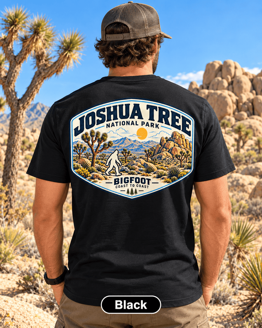 Joshua Tree National Park Shirt - Bigfoot Coast to Coast