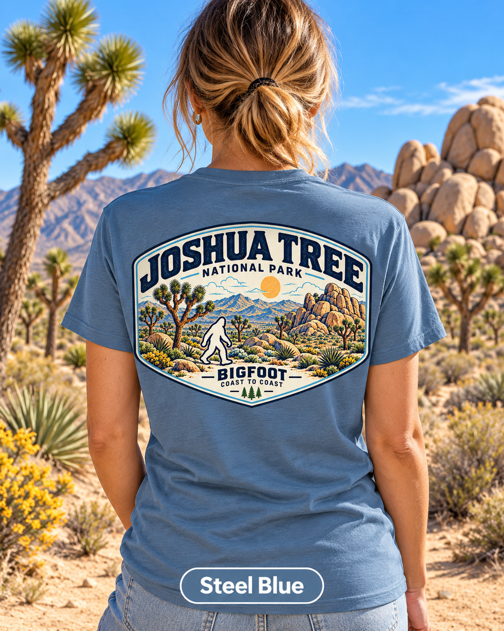 Joshua Tree National Park Shirt - Bigfoot Coast to Coast