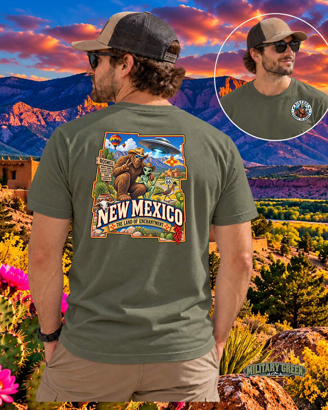 New Mexico Bigfoot - Alien Encounter - Bigfoot Coast to Coast