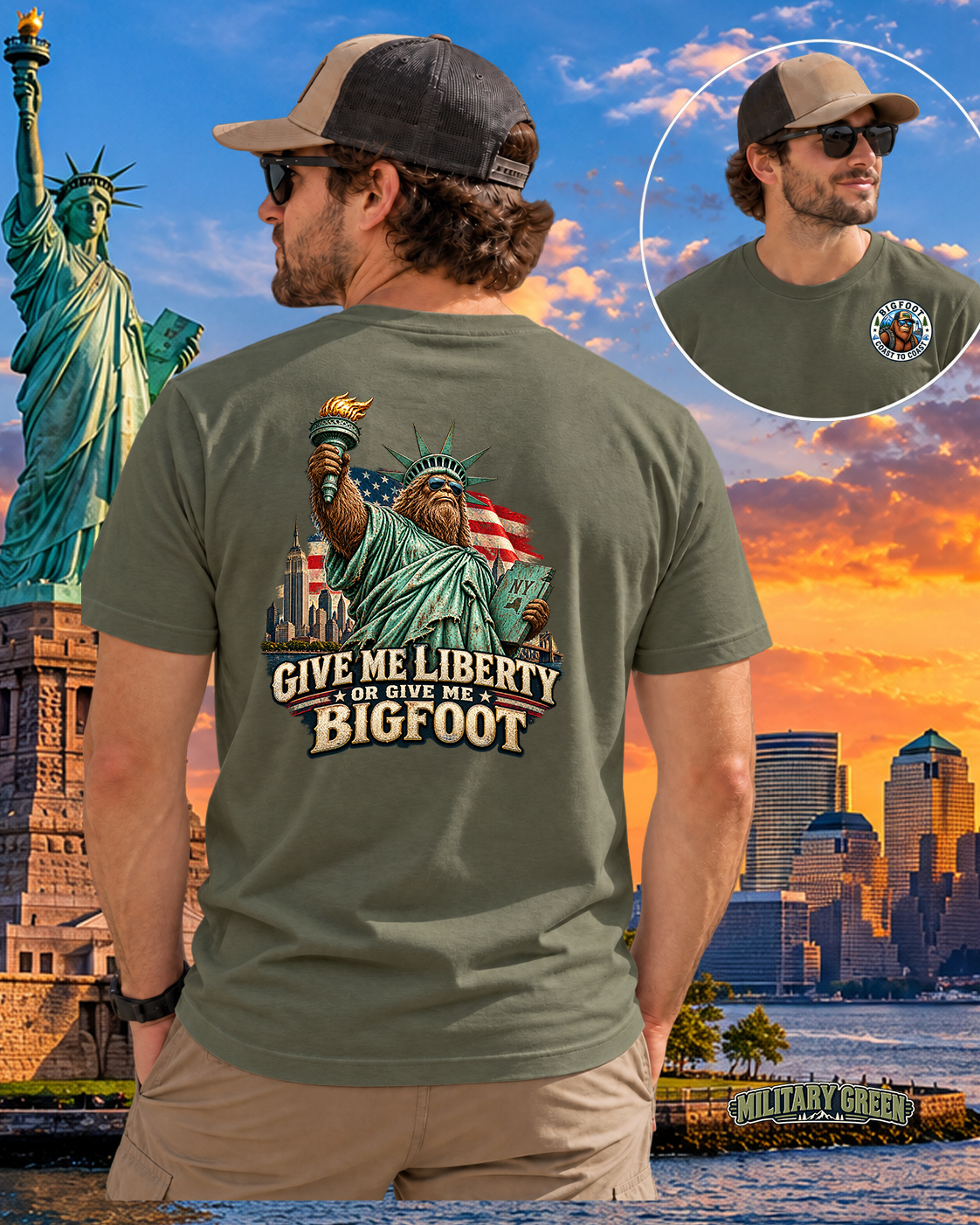 New York Bigfoot - Give Me Liberty or Give Me Bigfoot - Bigfoot Coast to Coast