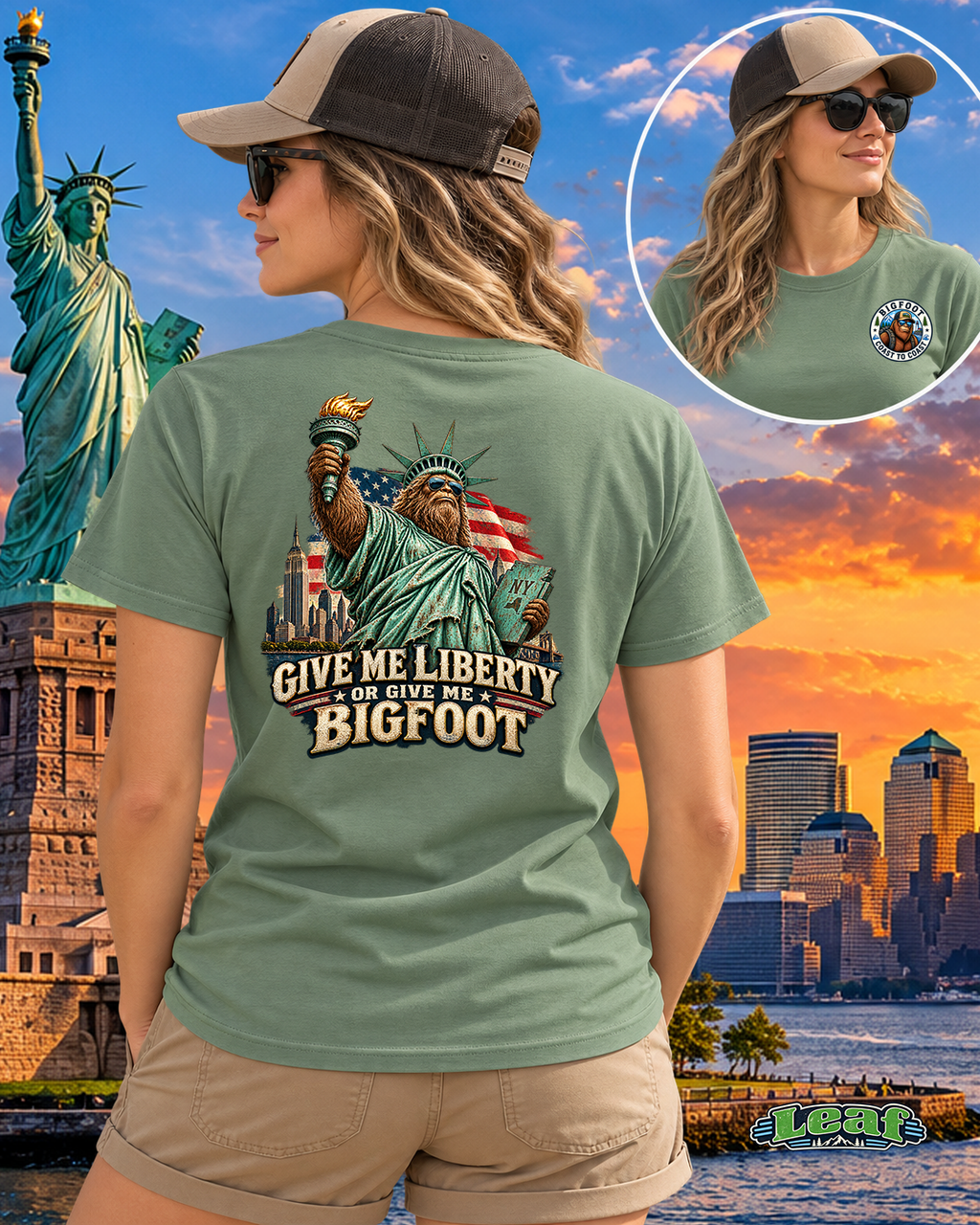New York Bigfoot - Give Me Liberty or Give Me Bigfoot - Bigfoot Coast to Coast