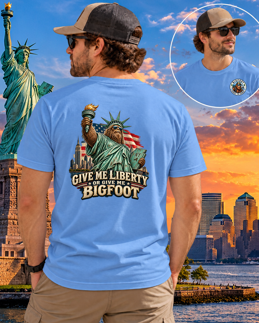 New York Bigfoot - Give Me Liberty or Give Me Bigfoot - Bigfoot Coast to Coast