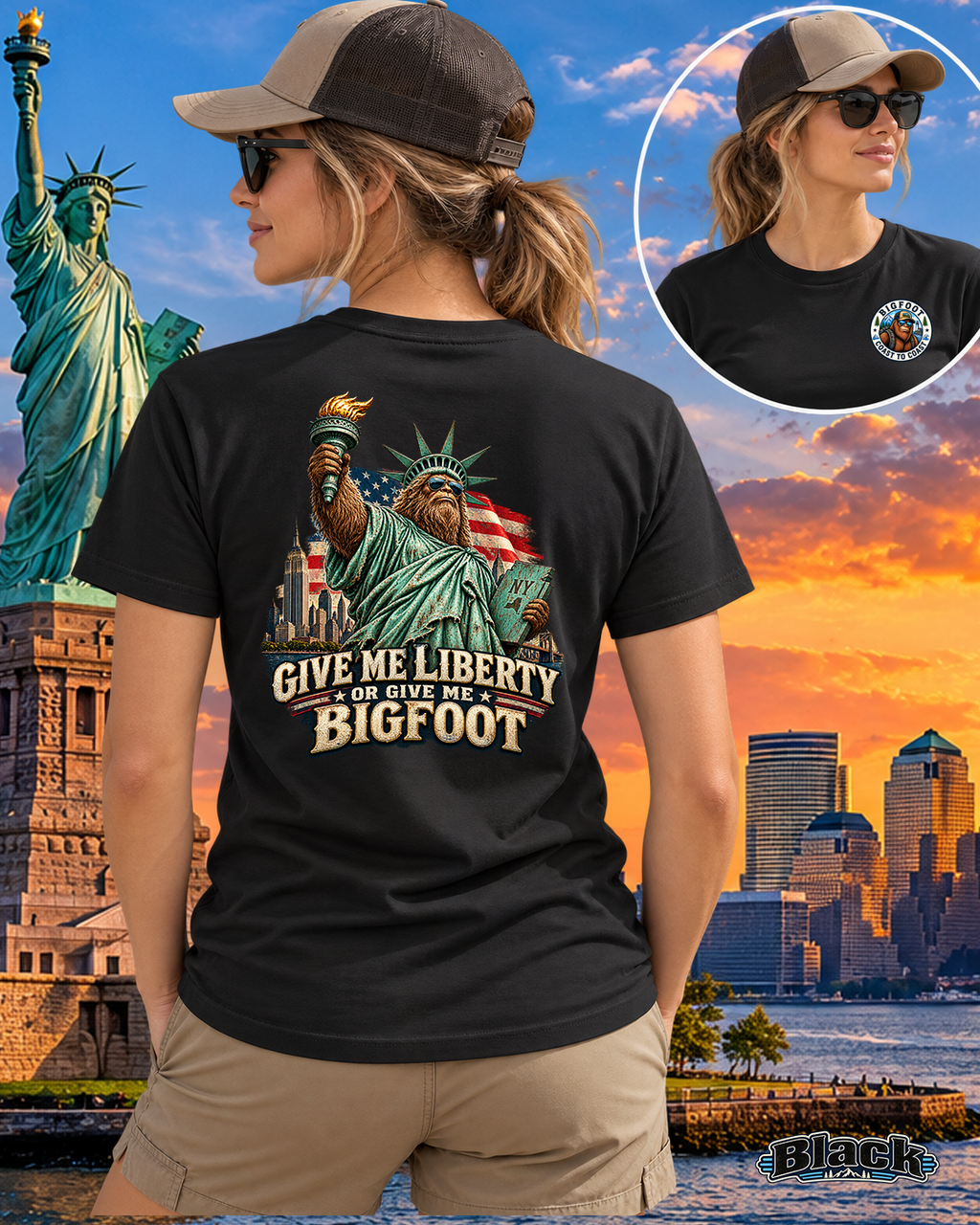 New York Bigfoot - Give Me Liberty or Give Me Bigfoot - Bigfoot Coast to Coast