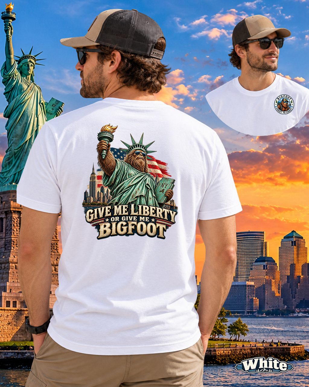 New York Bigfoot - Give Me Liberty or Give Me Bigfoot - Bigfoot Coast to Coast
