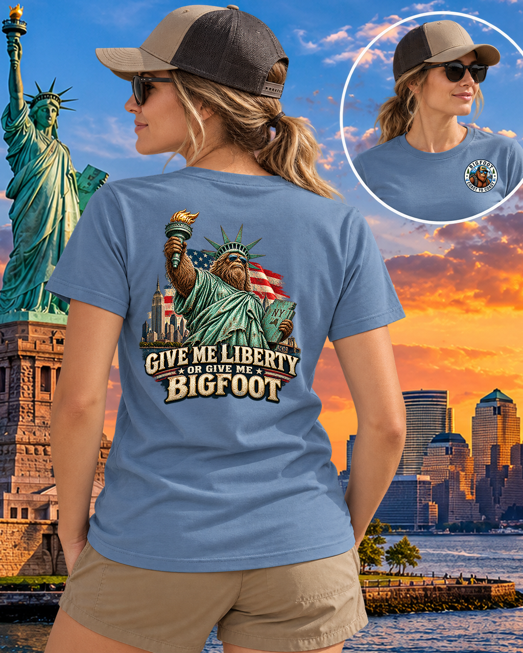 New York Bigfoot - Give Me Liberty or Give Me Bigfoot - Bigfoot Coast to Coast