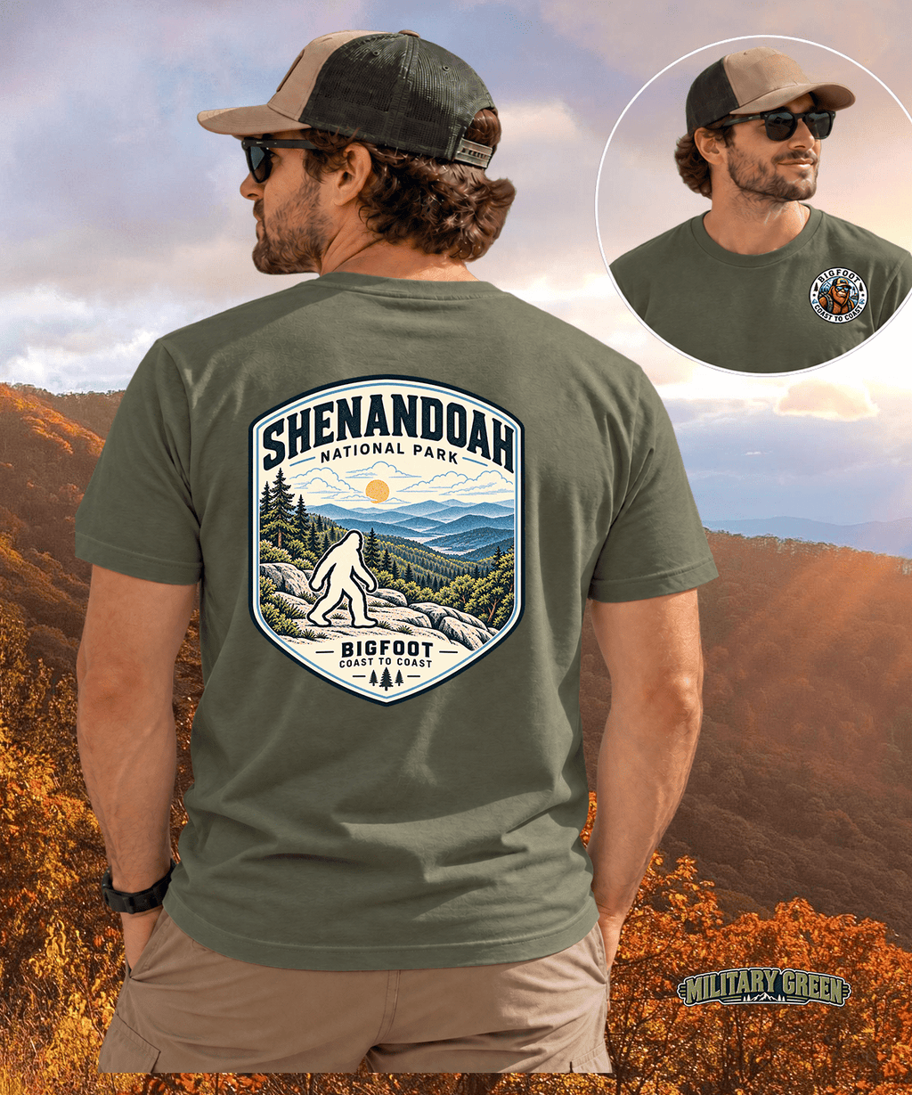 Shenandoah Bigfoot - National Park - Bigfoot Coast to Coast