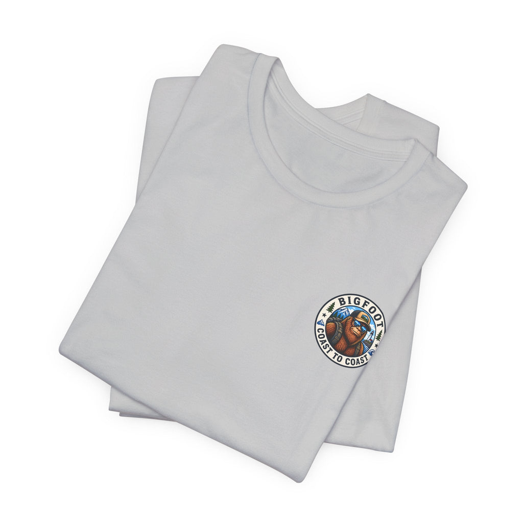 Wisconsin Bigfoot T-Shirt - Motorcycle - Bigfoot Coast to Coast