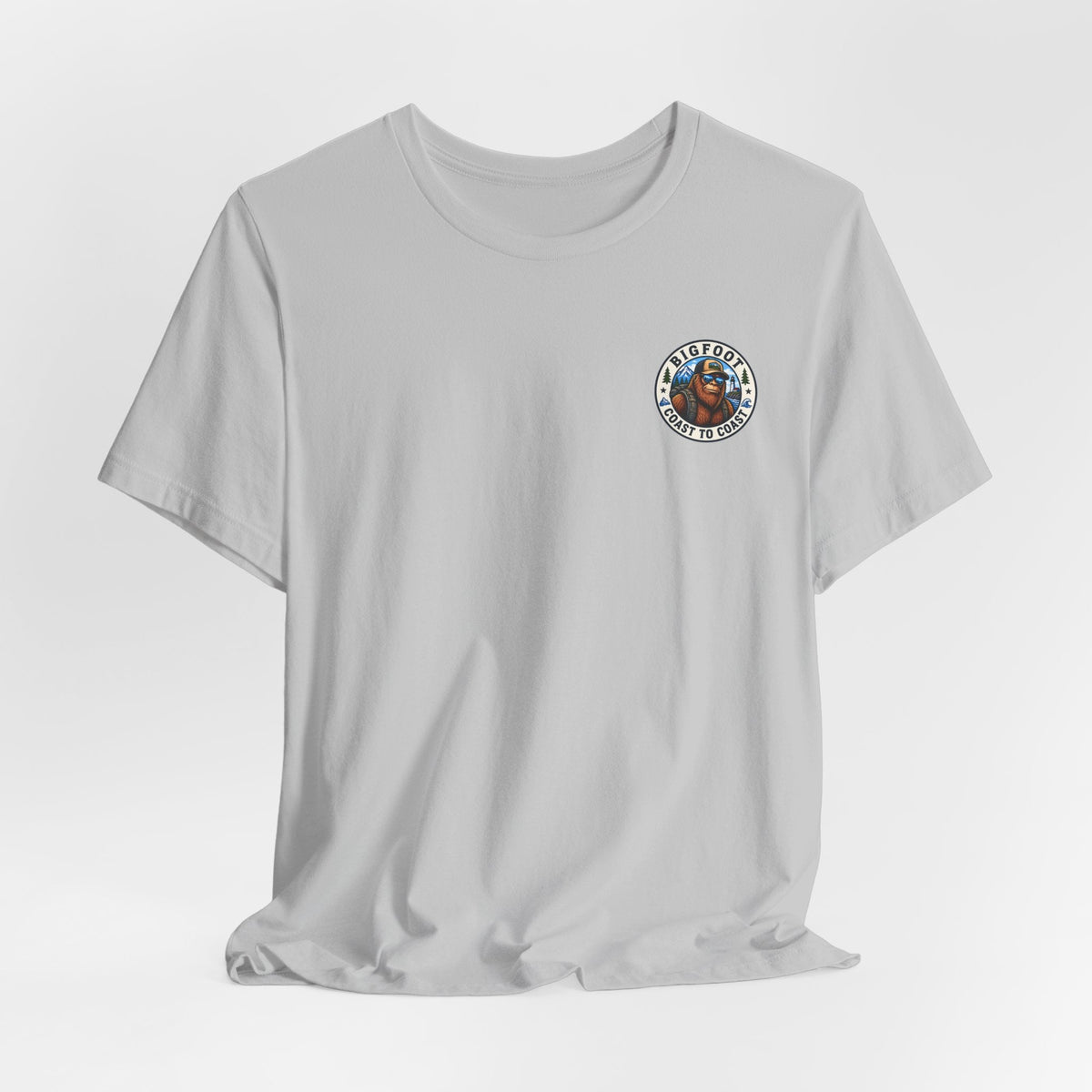 Wisconsin Bigfoot T-Shirt - Motorcycle - Bigfoot Coast to Coast